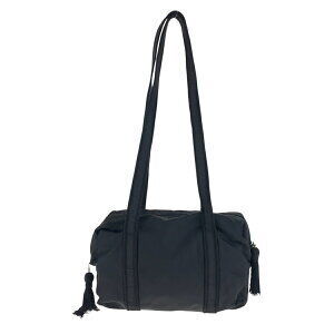 Prada black bag nylon logo shoulder Tessuto